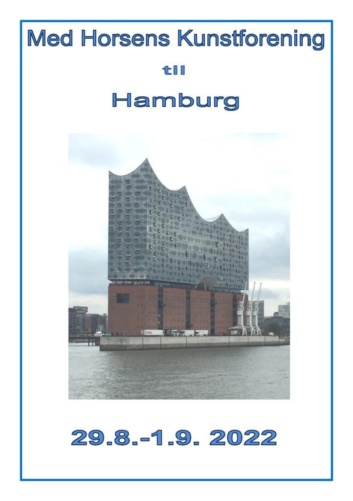 Program kunsttur Hamborg